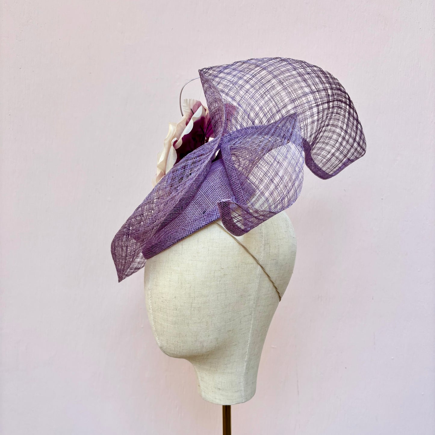 Lavender Swirl Fascinator
