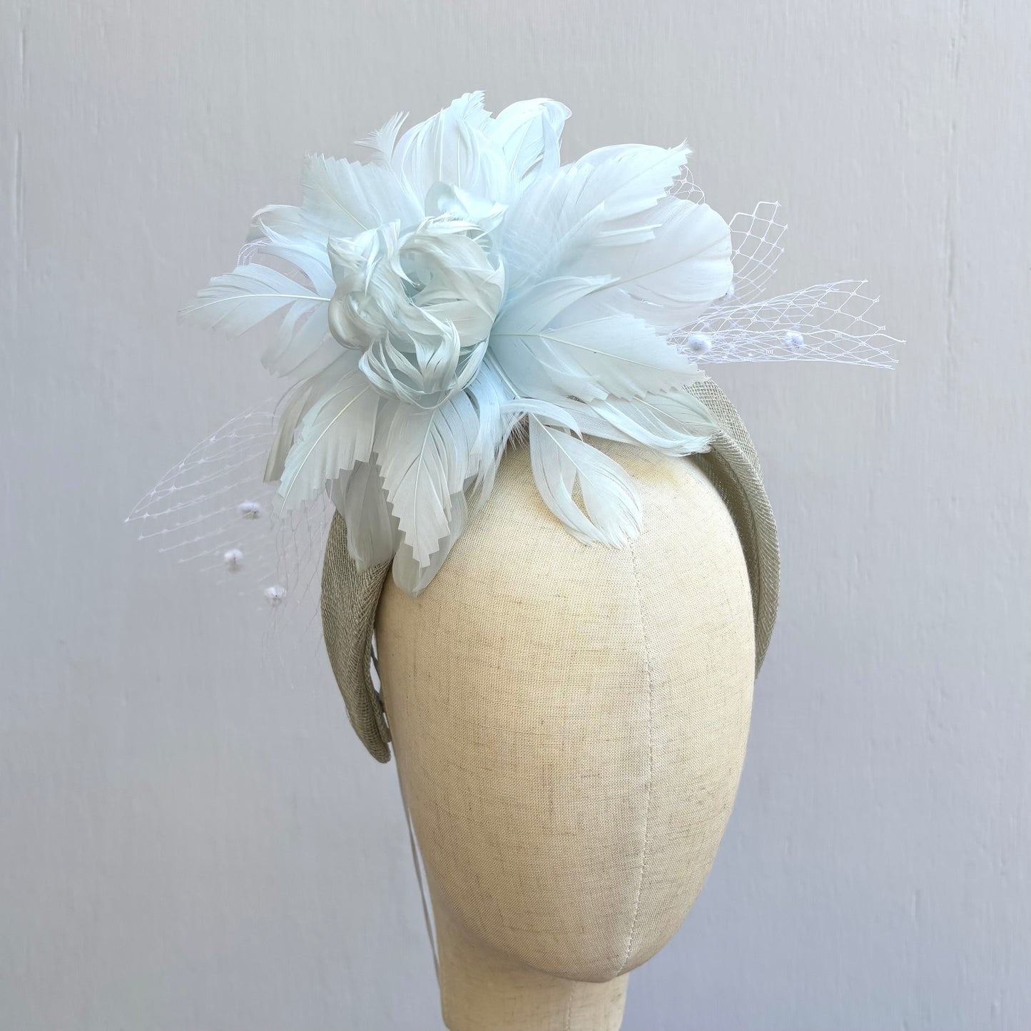 Light Blue Halo Headband