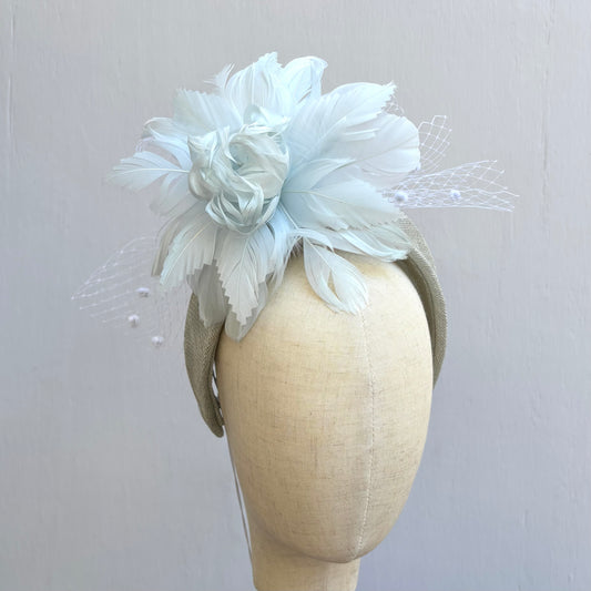 Light Blue Halo Headband