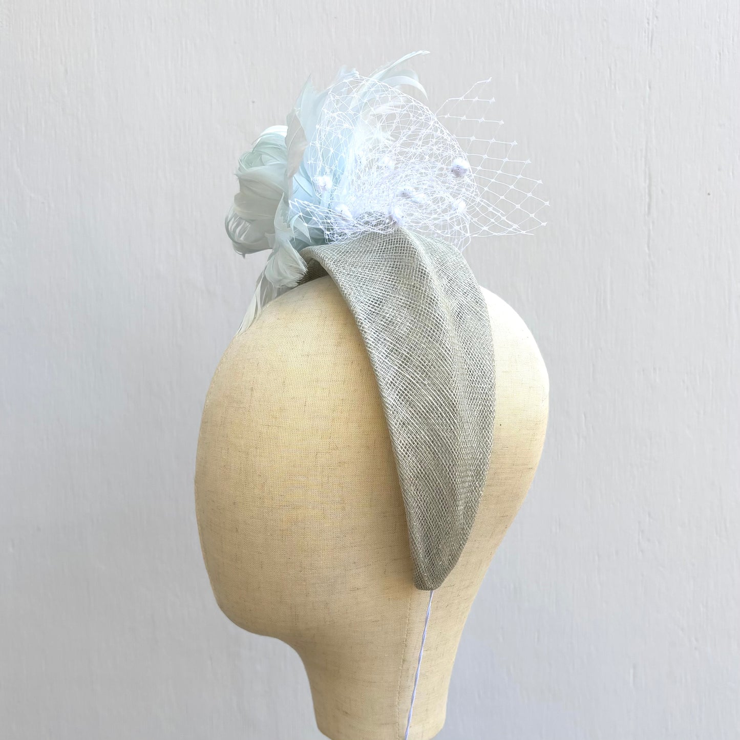Light Blue Halo Headband