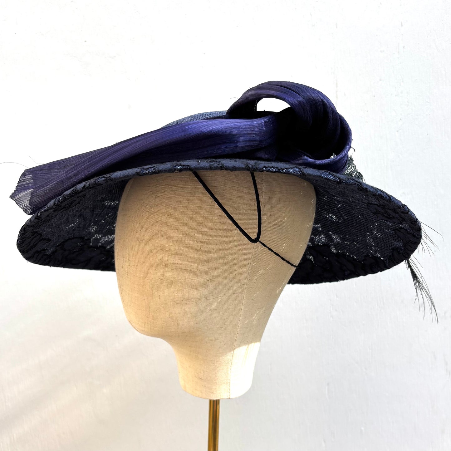 Navy Boater