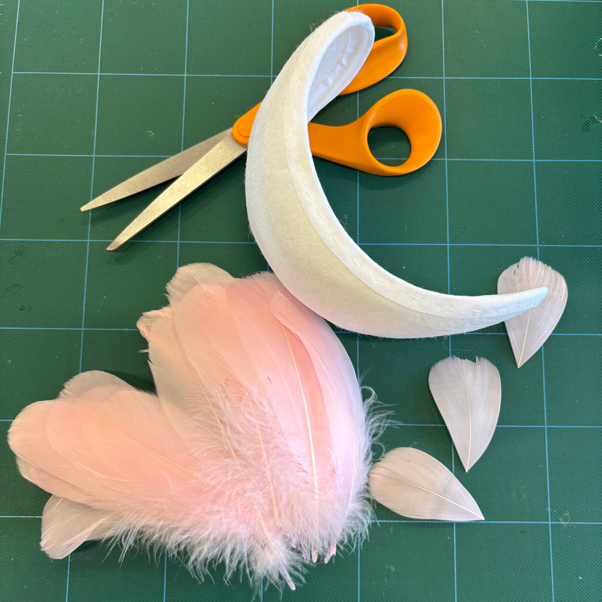 Feathered Bandeau
