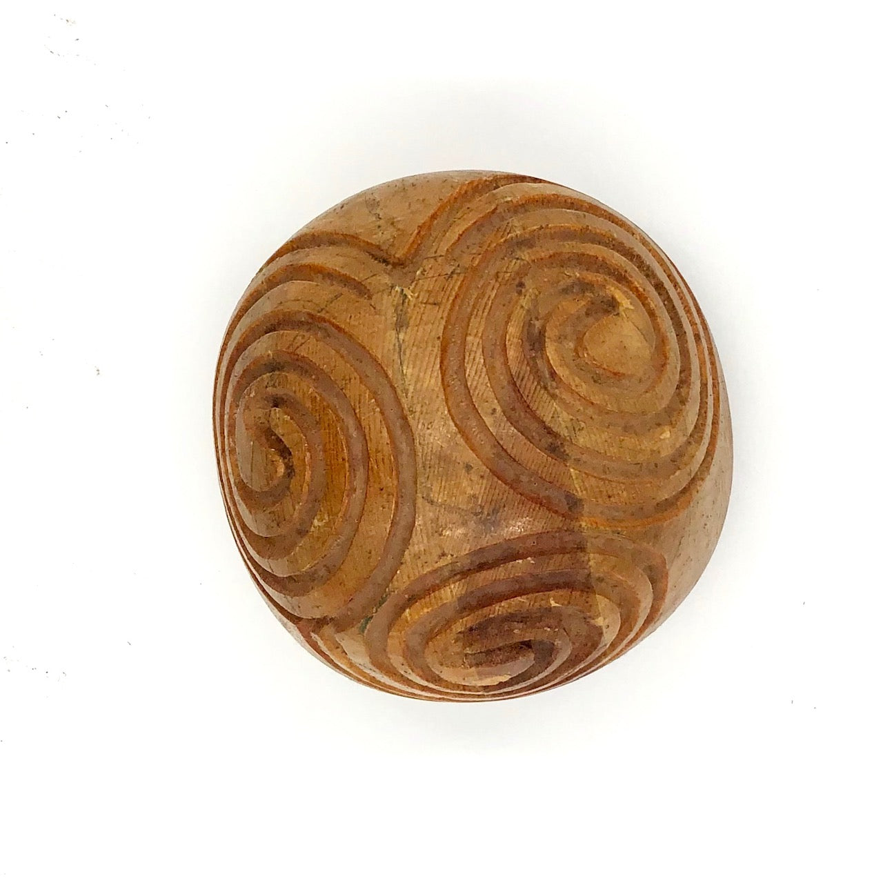 Vintage Wood Beret Block