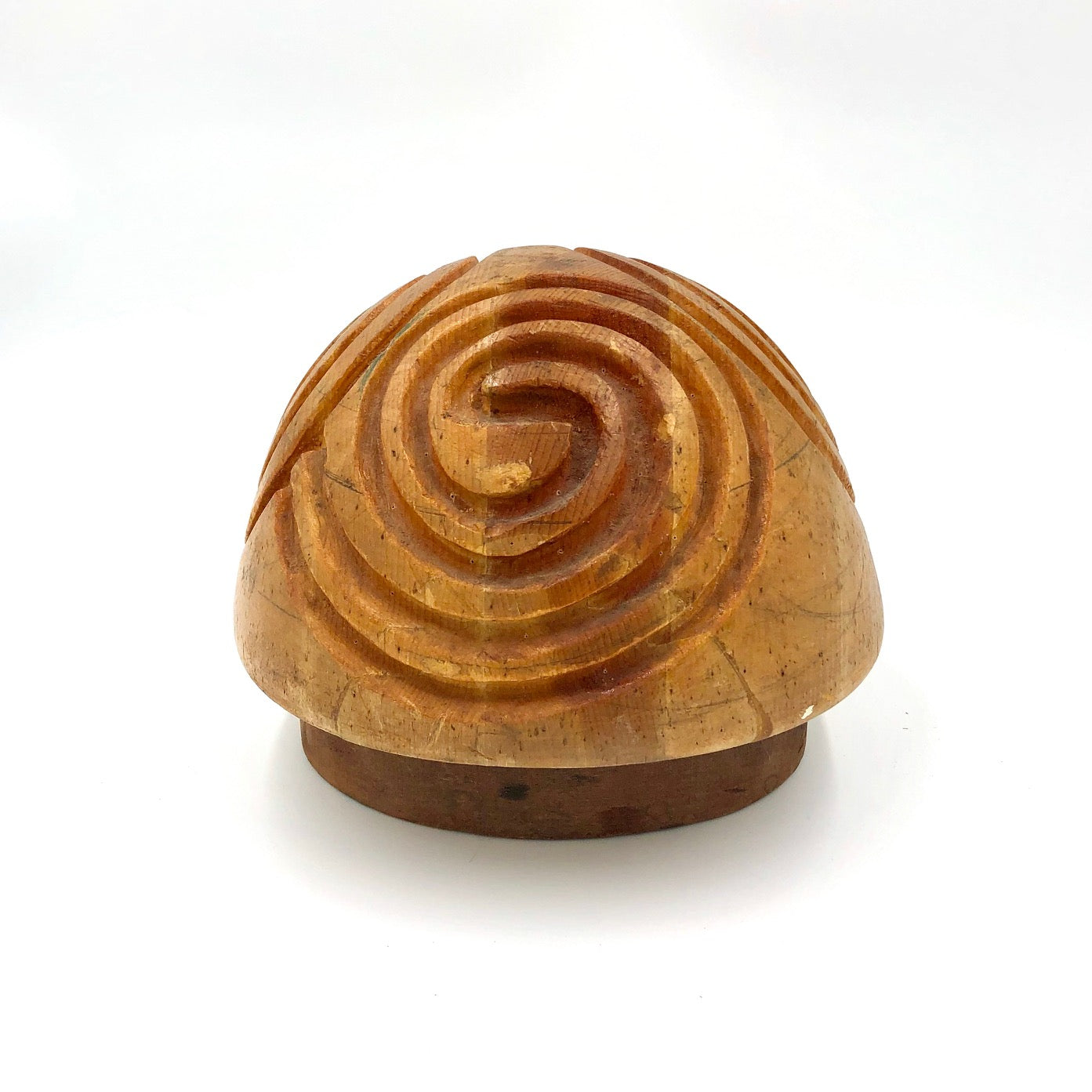 Vintage Wood Beret Block