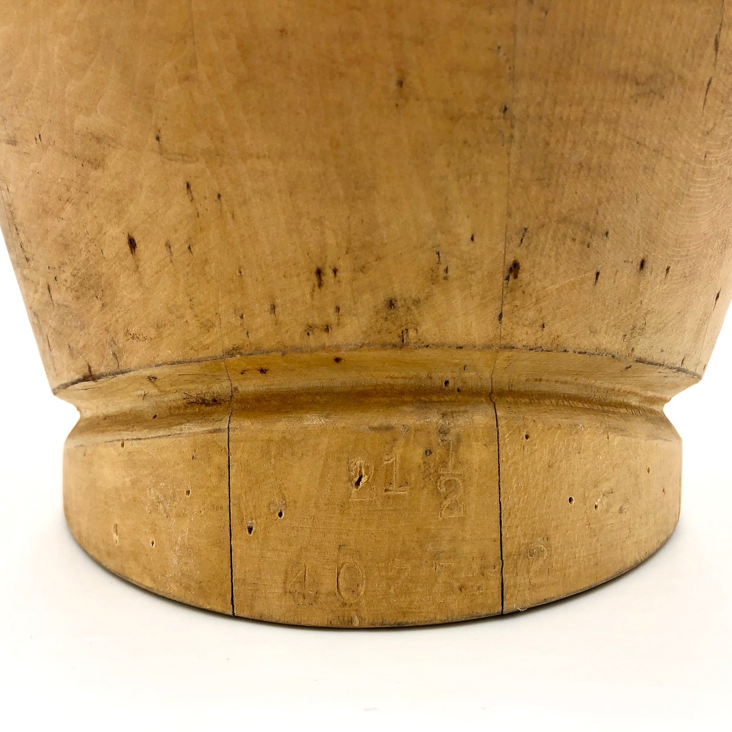 Vintage Wood Crown Block