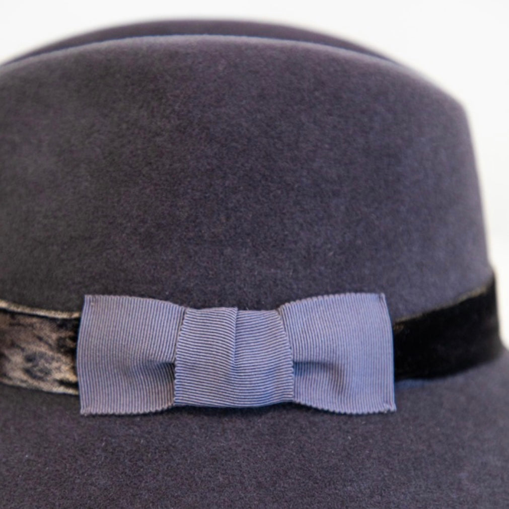 Grey Cleo Fedora